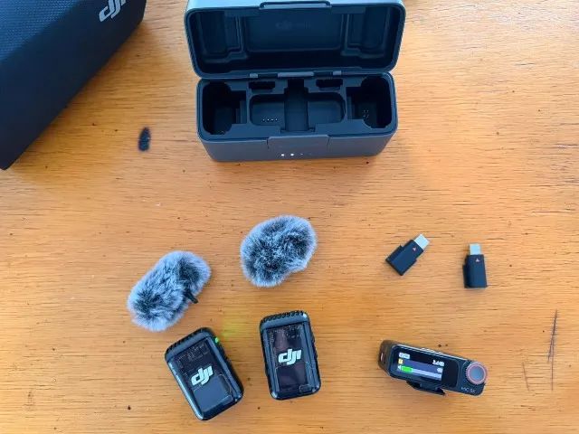DJI Mic 2 Completo - 2 Microfones Sem Fio + Receptor | Excelente Estado - Foto 2