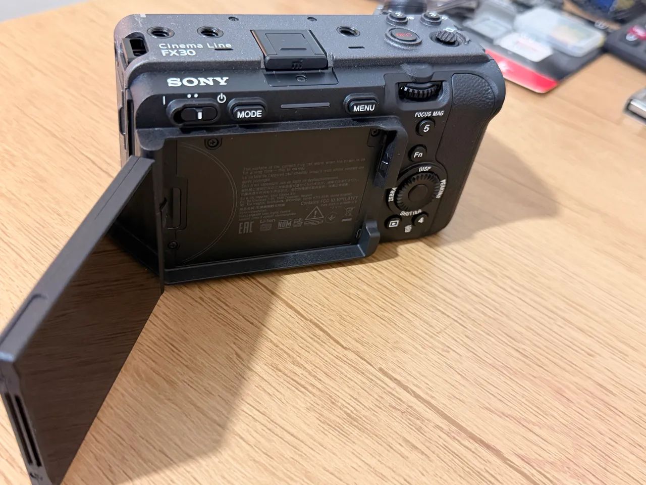 Câmera de cinema Fx30 Sony com nota e caixa - Foto 5