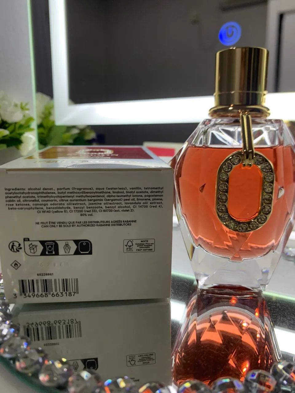 Perfume Million Gold Pure Diamonds Rabanne - Foto 4