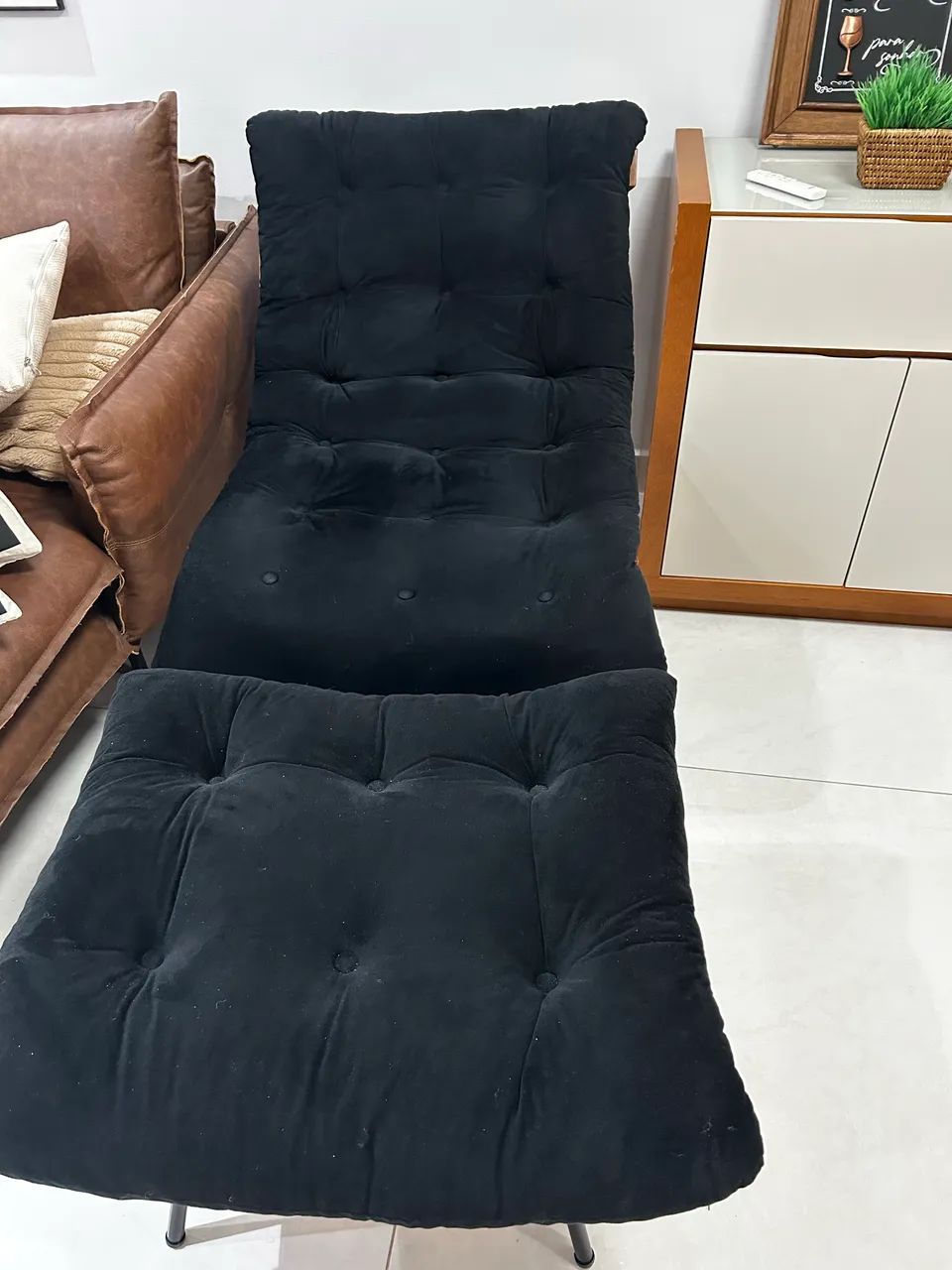 Poltrona Chese Costela de Adão semi nova - Foto 2