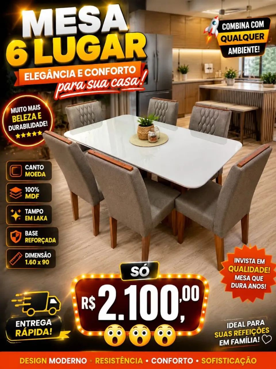 Móveis novos apronta entrega ?.