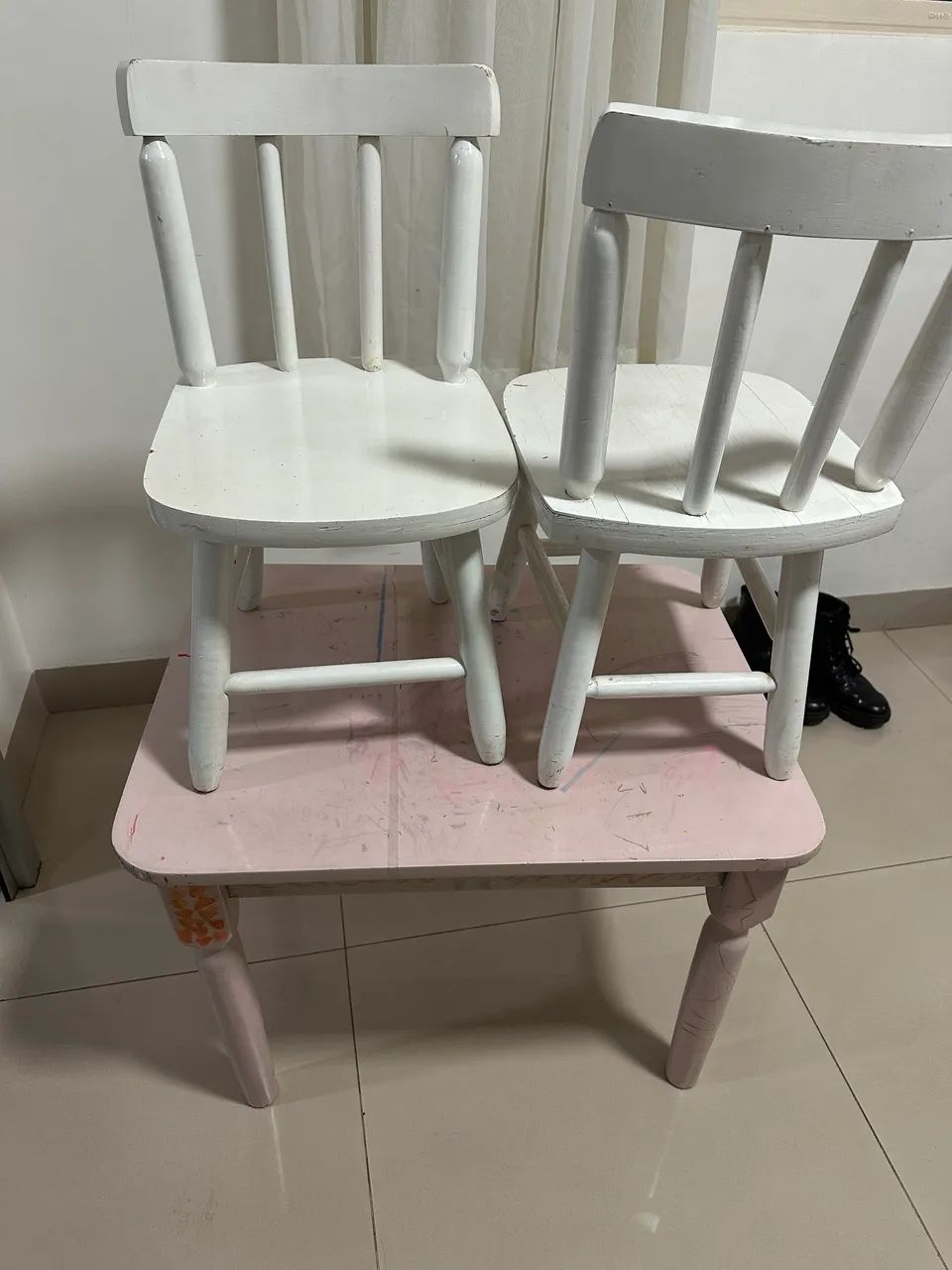 Mesa infantil com cadeira  - Foto 3