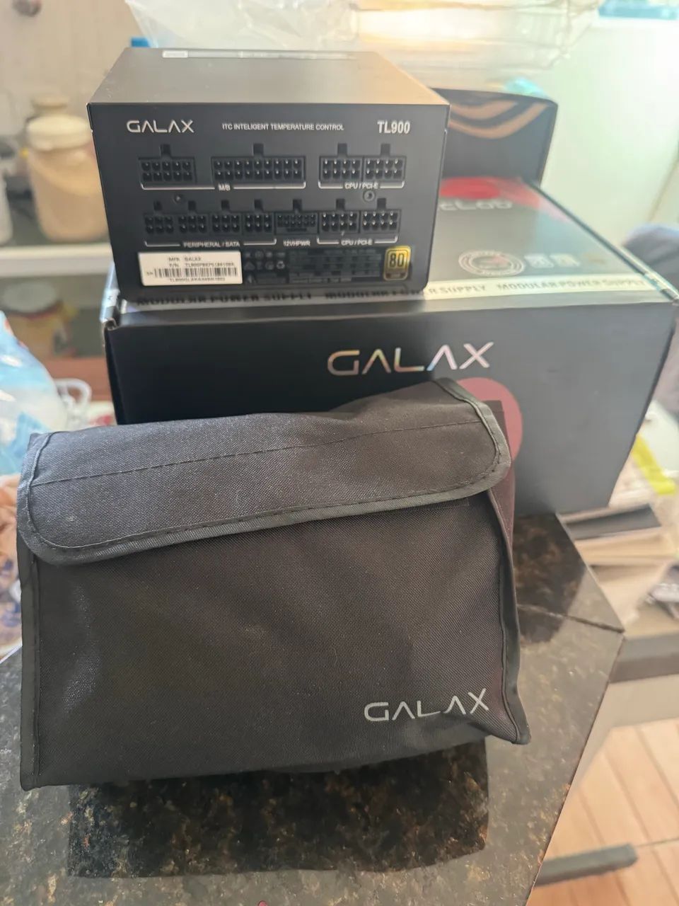 Fonte Teclab 900w Reais - Foto 4