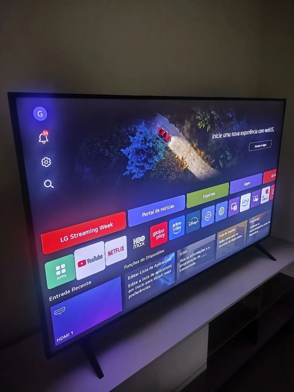Smart TV LG 65" 4K UHD Alexa - Foto 4
