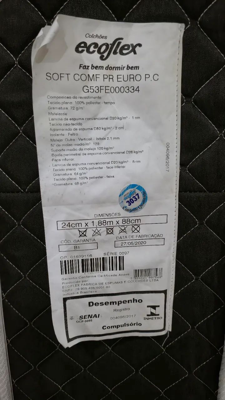 Cama Box de Solteiro com Colchão  - Foto 3