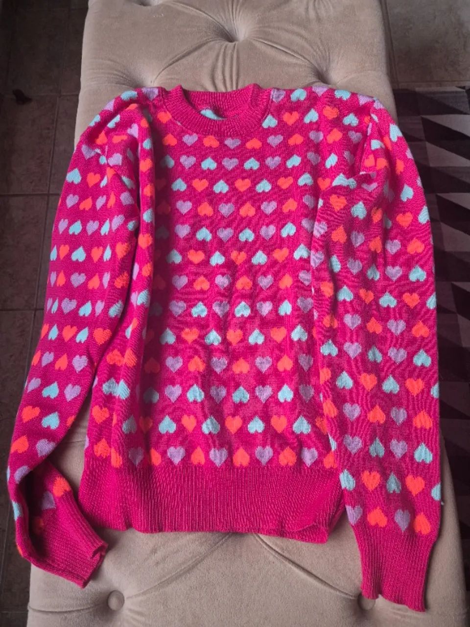 Blusa em tricô 