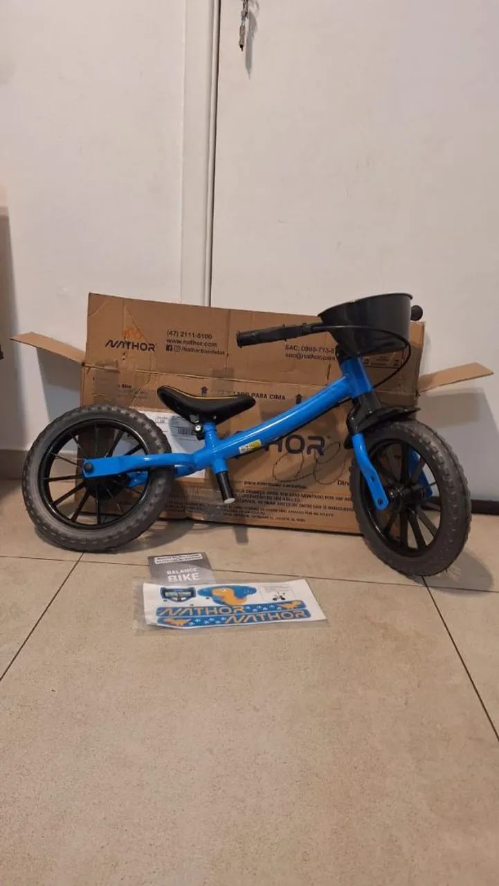 Bicicleta de Equilíbrio - Nathor nova, nunca usada