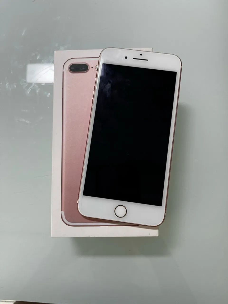 iPhone 7 Plus Rose Gold 128gb - Foto 2