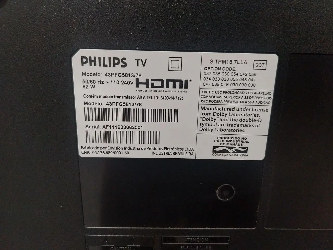 TV SMART PHILIPS 43 POLEGADAS  - Foto 2