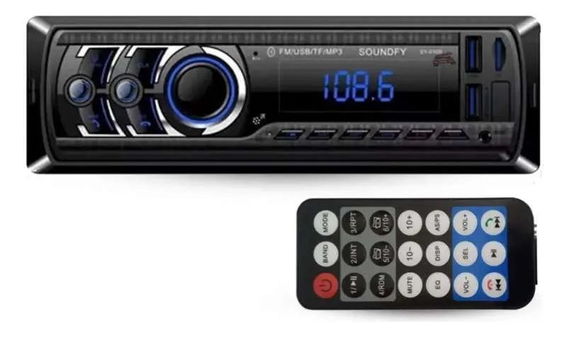 Radio Automotivo Mp3 1 Din Bluetooth Som Usb Prisma - Foto 3