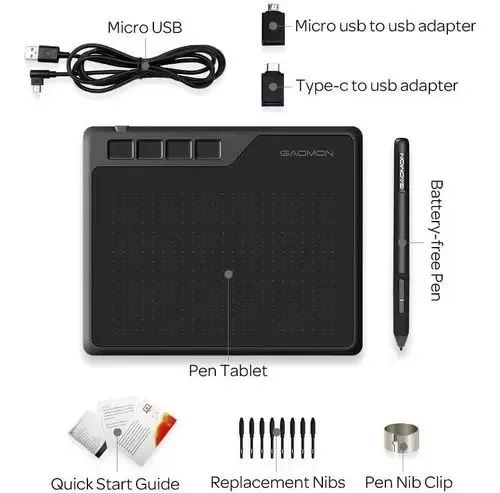 Mesa digitalizadora Gaomon S620 nova - Foto 2