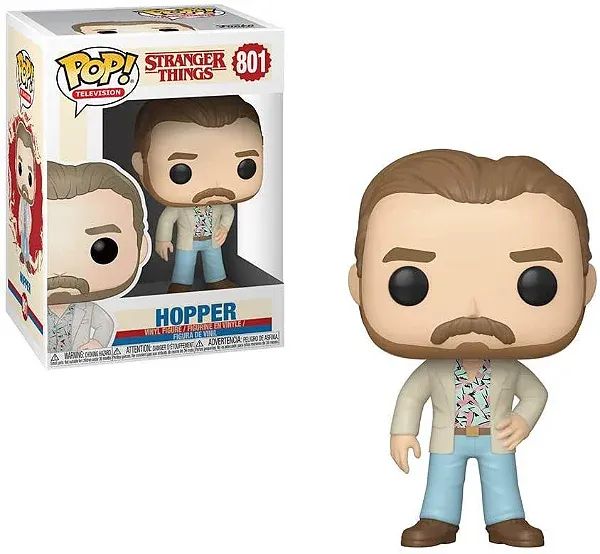 funk pop stranger things hopper 801