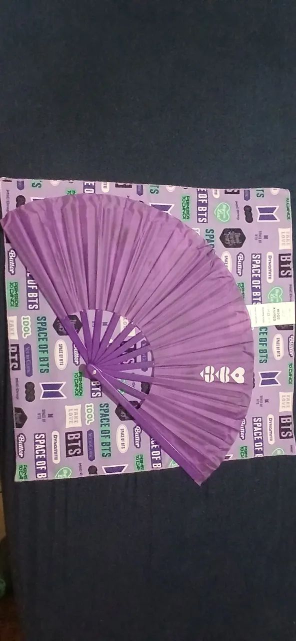BTS ARIRANG LEQUE FANMADE - Foto 2