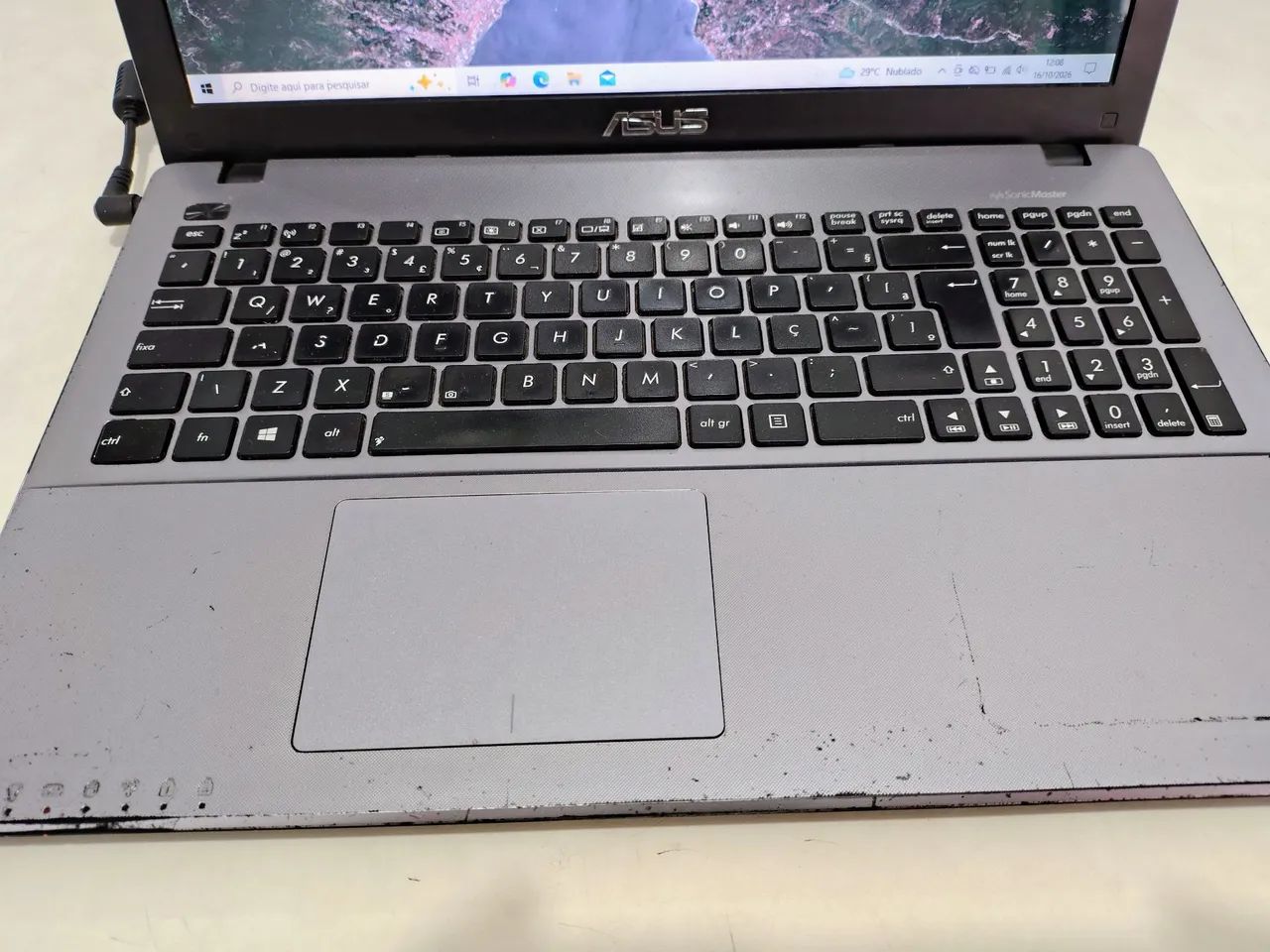 Notebook Asus Quad Core 6 GB RAM 120 GB SSD Tela 15.6 Polegadas  - Foto 2