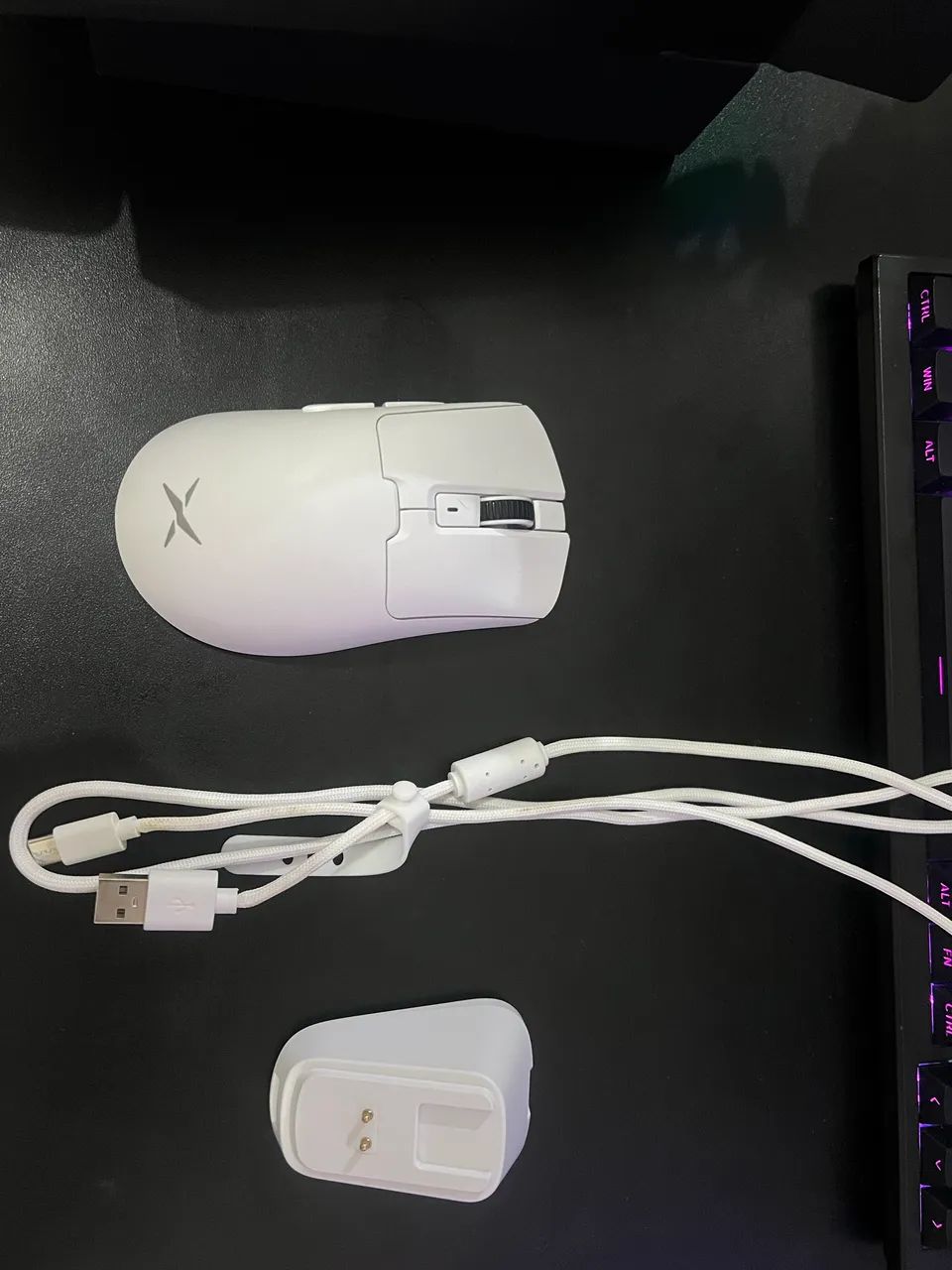 Mouse Delux m900 pro sensor PAW3395, 8K poling - Foto 3