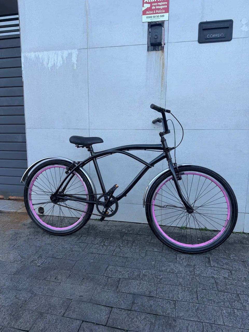 Bicicleta caiçara  semi nova aro 26 revisada com nota  - Foto 2