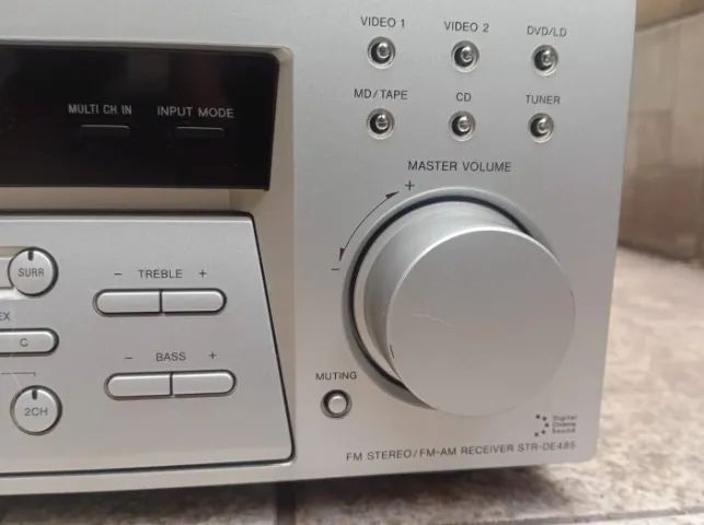 RECEIVER AV SONY STR-D485 COM CONTROLE - FUNCIONANDO - Foto 4