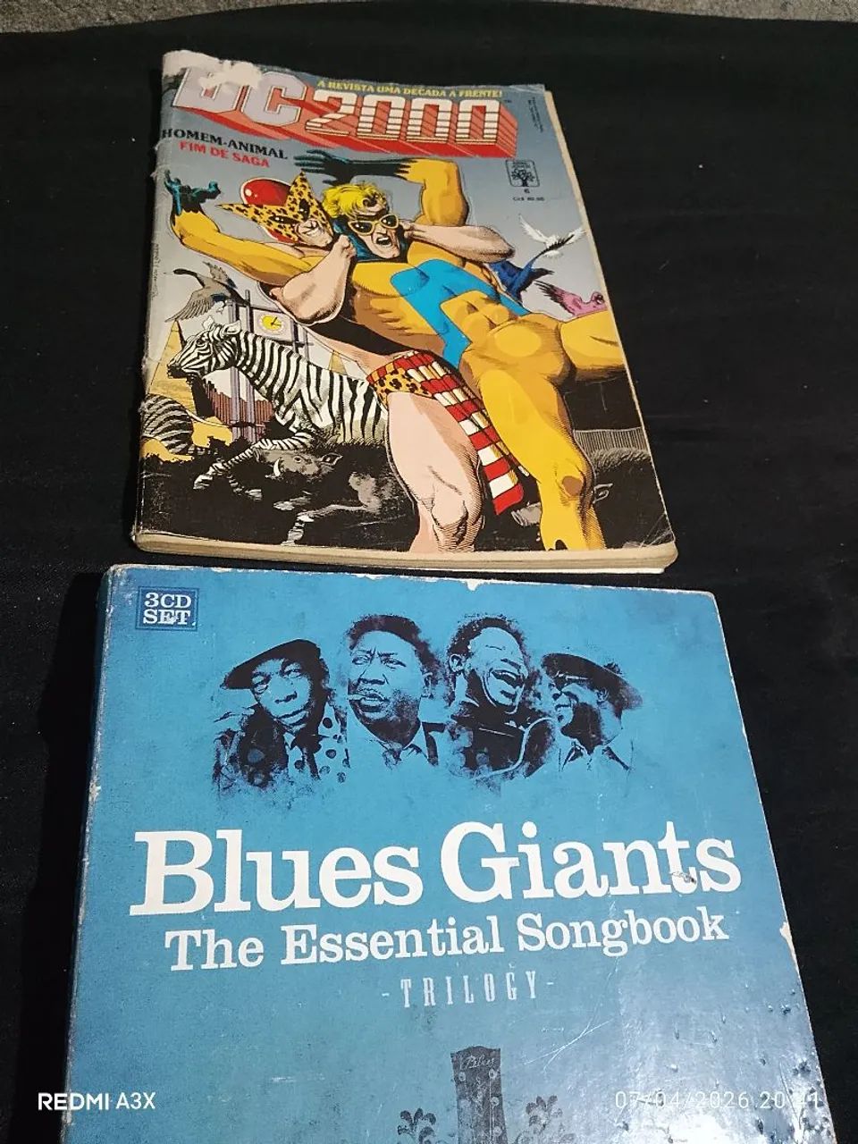 Cd Blues Giants + Revista DC Antiga lote barato 