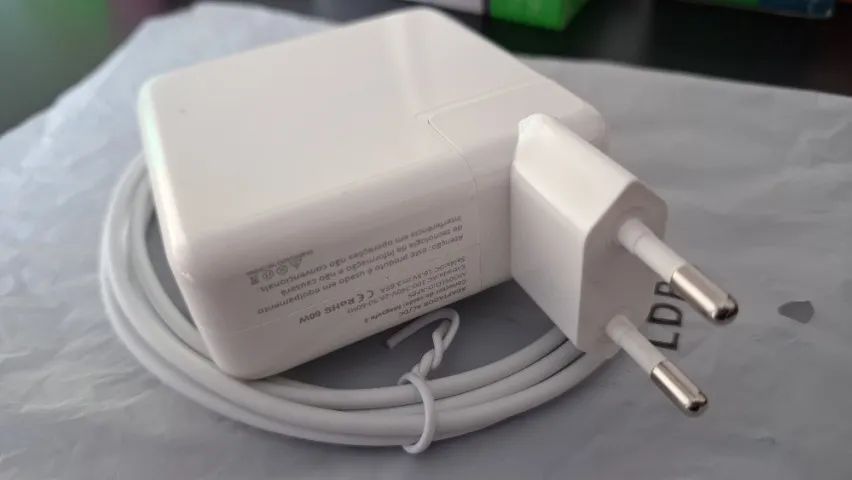 Carregador MacBook MagSafe2 60W para modelos exemplo MacBook Pro 13 polegadas - Foto 2