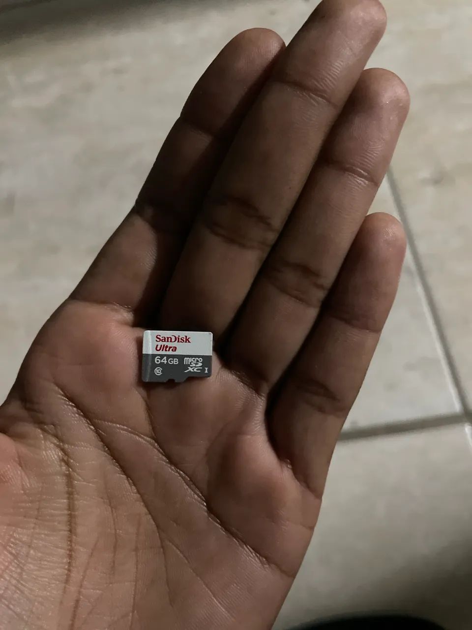 Cartão de memória da sanDisk 
