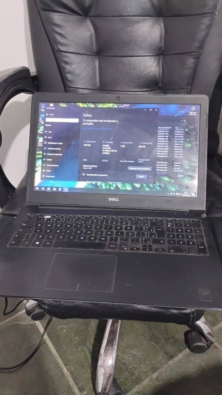 Notebook Dell com Core i5-5200U, 8GB de RAM e HD de 1TB - Foto 3