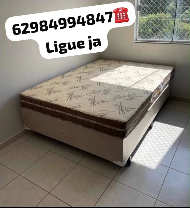 Cama de casal nova 