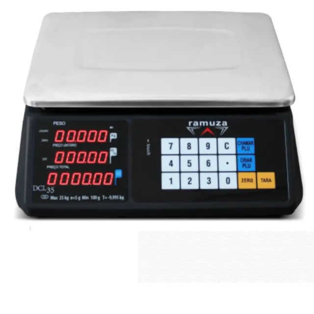 Balança Digital 35 kg Ramuza DCL 35 com teclado Touch - Nova com garantia de 1 ano - Foto 3