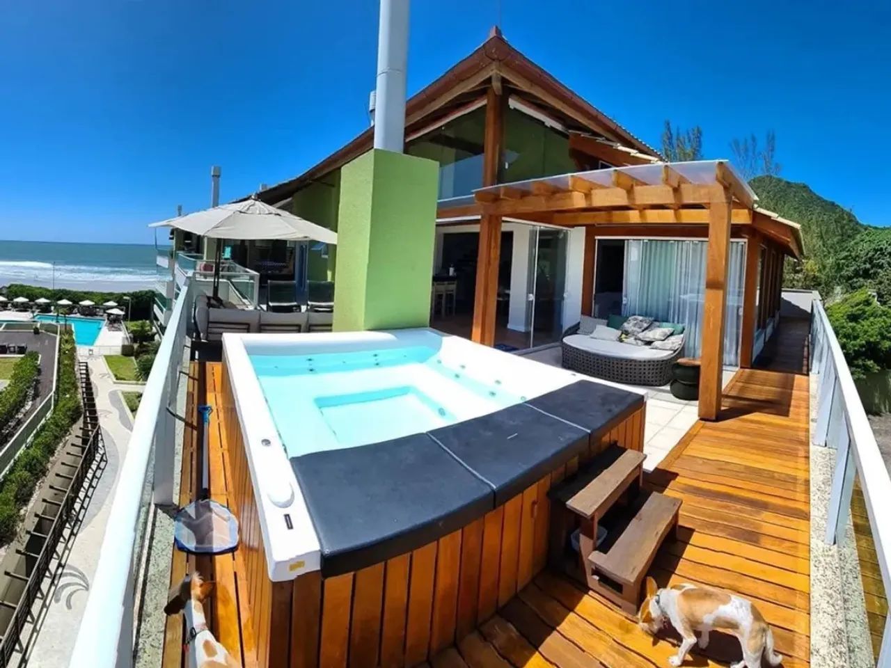 Cobertura 4 suítes com vista para o mar  Praia do Santinho, Florianópolis - Foto 4