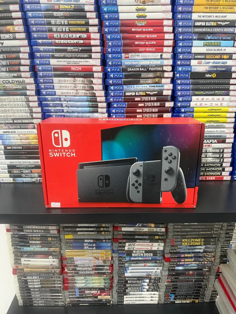 Nintendo Switch v2 novo 