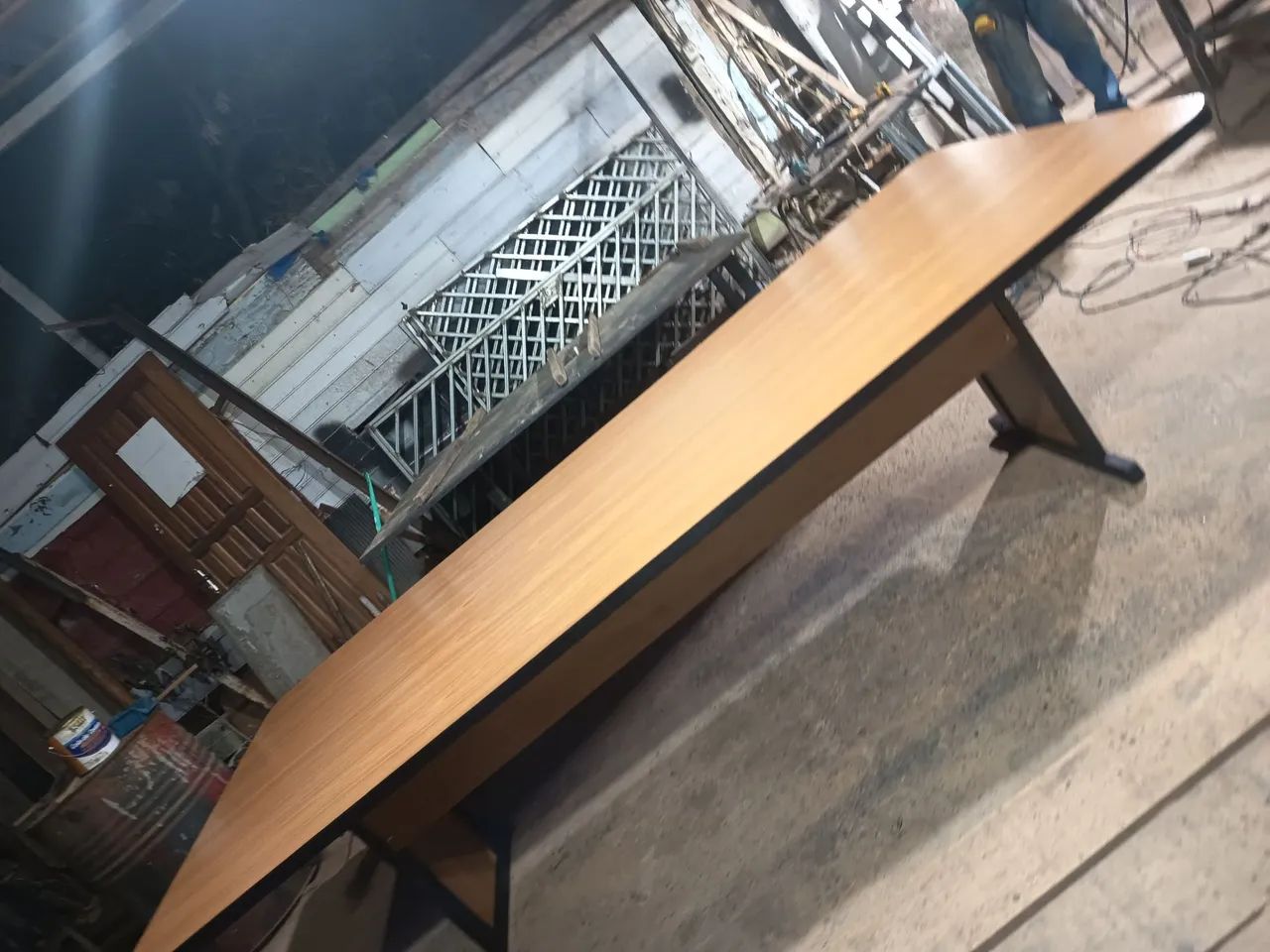 Mesa de reunião na medida de  270/100/75 - Foto 4