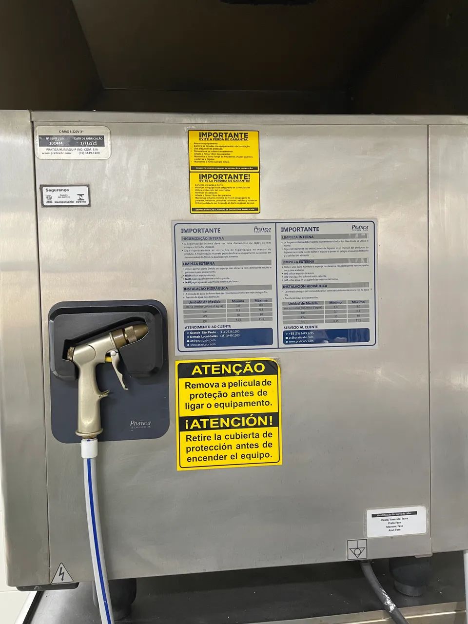Forno Combinado Higienização Automática Prática C-max Evo 06 - Foto 2
