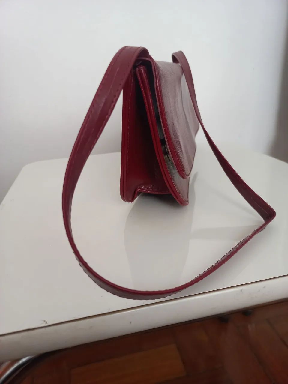 Bolsa de ombro vermelha (25x12) - Foto 3
