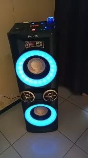 Um som da Philips NSX 2200 RMS completo vendo ou troco 