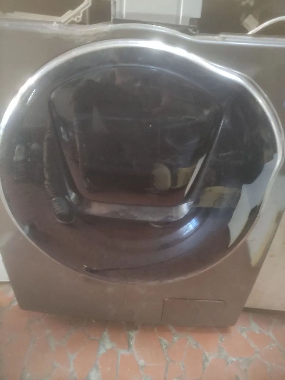 Porta completa da lava e seca Samsung qdrive