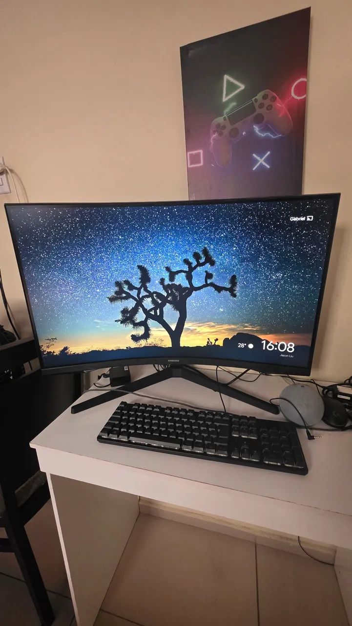 Monitor 32 QHD Samsung Odyssey 