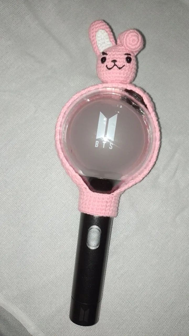 Acessórios para army bomb BTS em crochê  - Foto 5