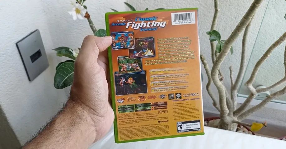 Jogo Capcom Fighting Evolution Xbox Completo Impecável - Foto 5