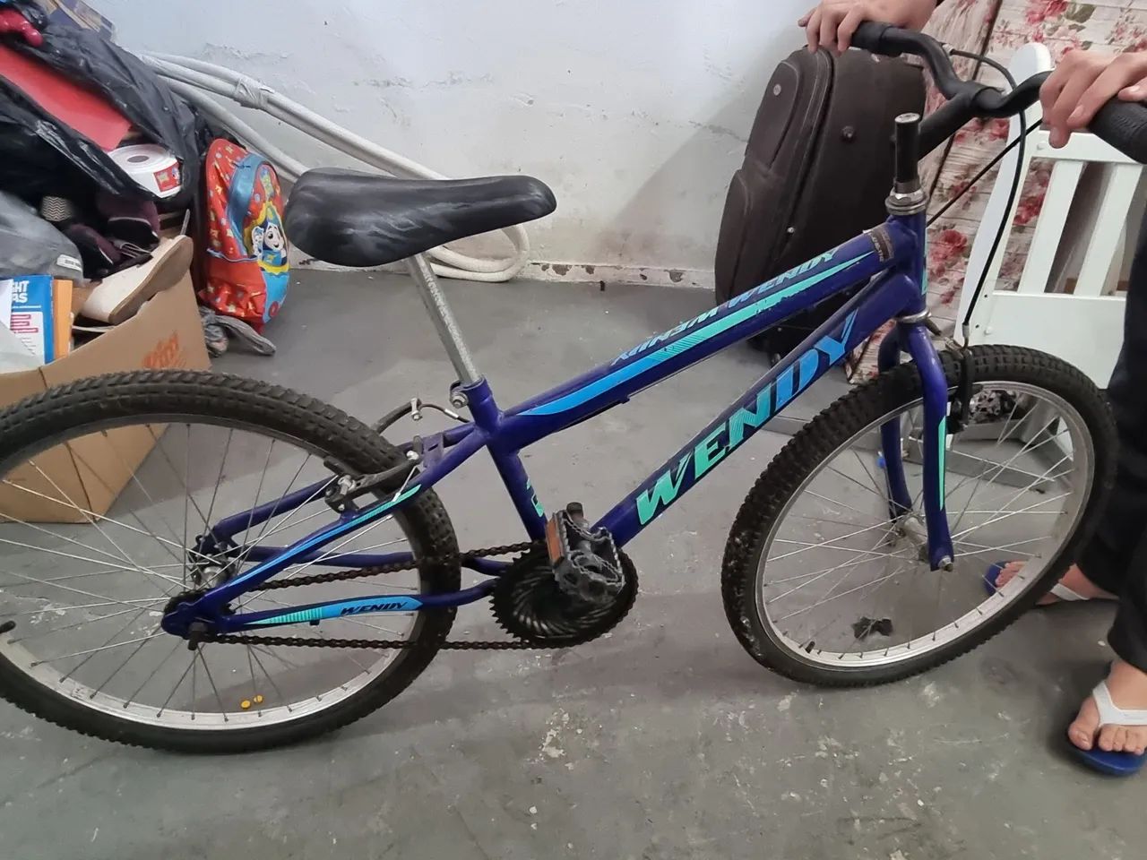 Bicicleta Aro 26 Marca Wendy - Usada em Bom Estado - Foto 2