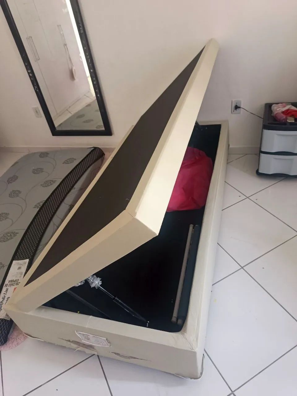 Cama box de solteiro com colchão  - Foto 2