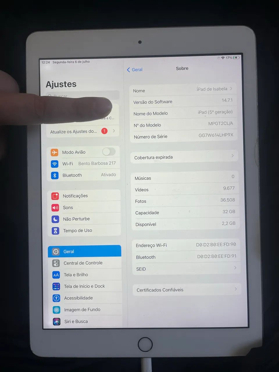 Ipad 5 geraçao - Foto 4