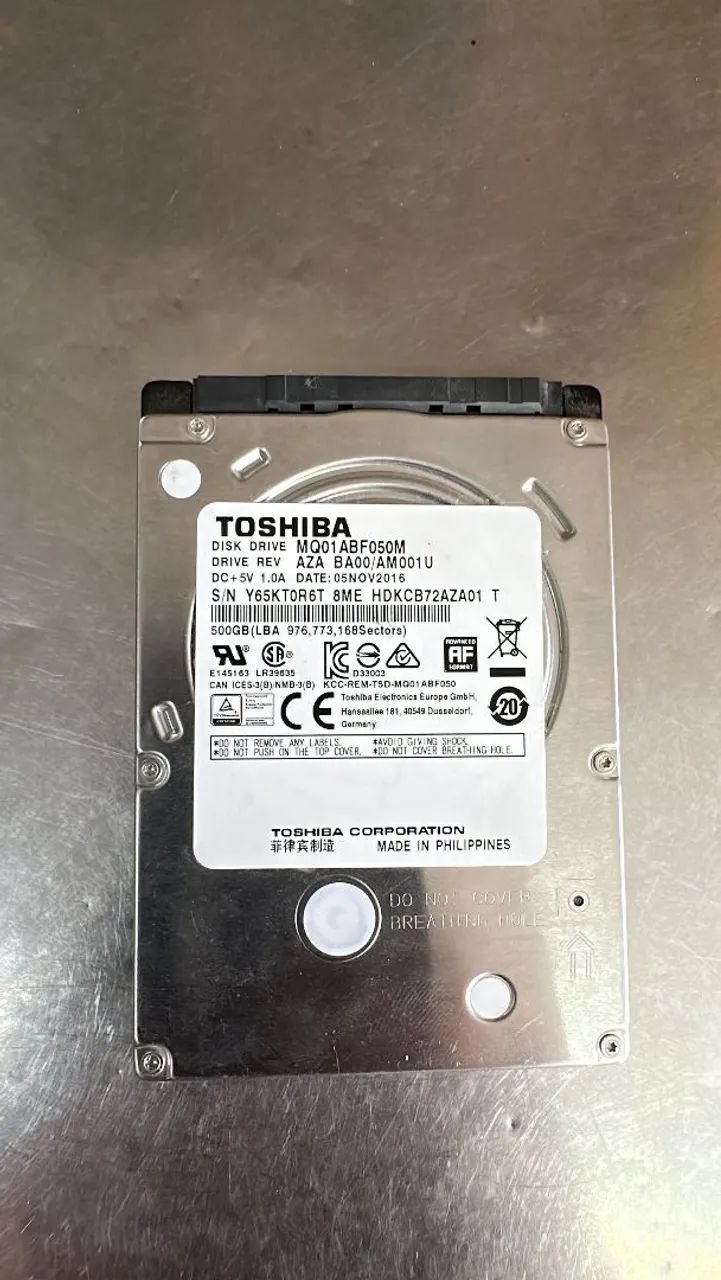 HD 500GB 2.5"