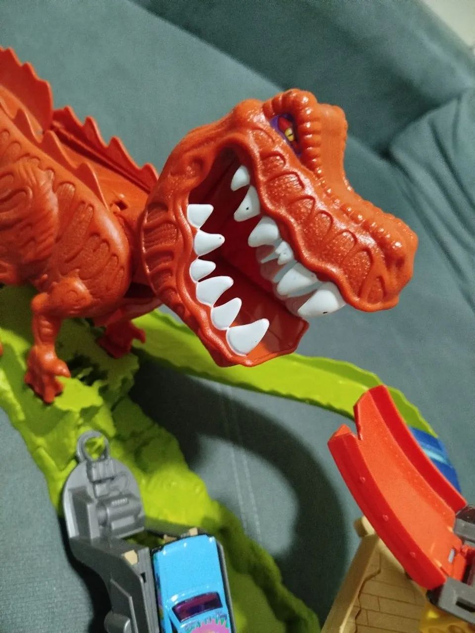 Brinquedo Dinossauro Hot Wheels 