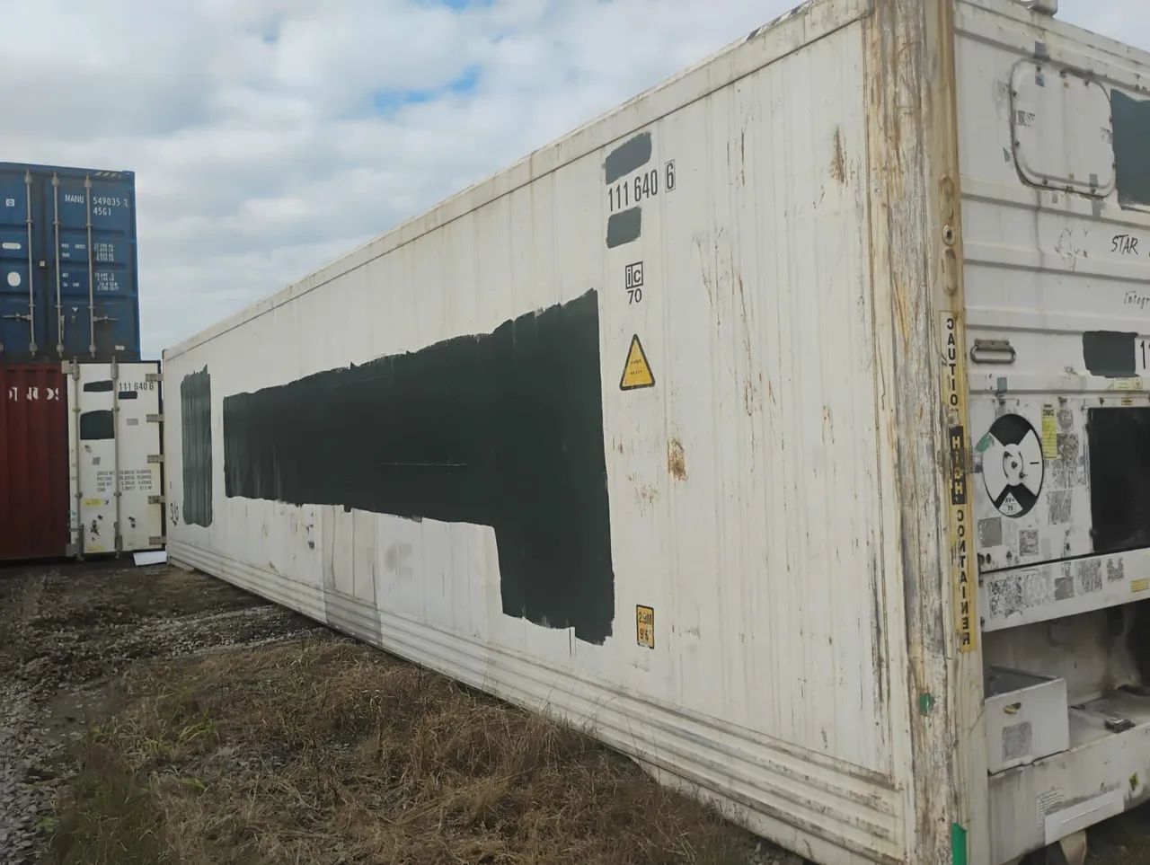 Container Reefer padrão B sem piso e sem  motor
