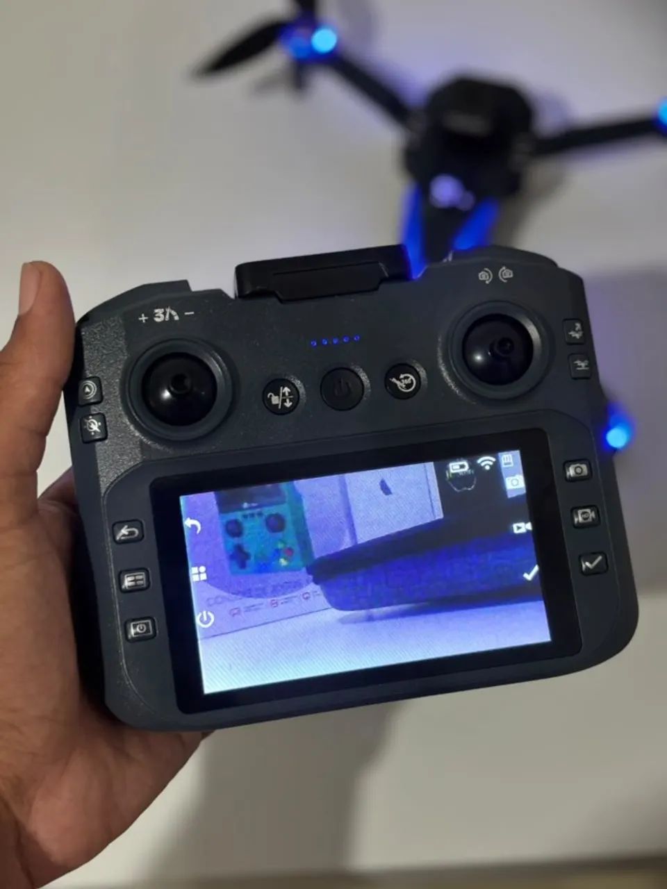 DRONE GT8 COM CÂMERA / ACEITO TROCAS - Foto 5
