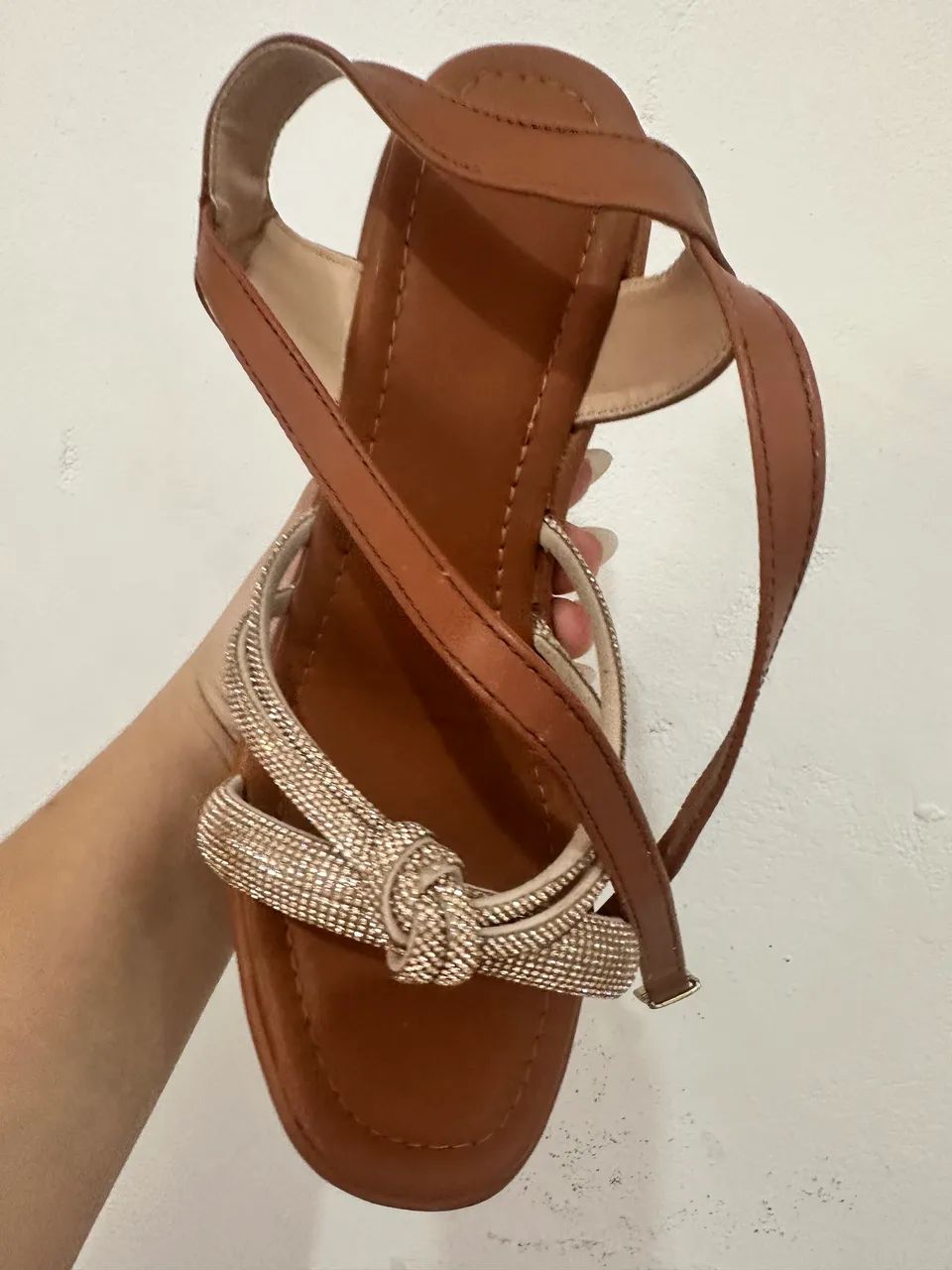Sandália anabela - Foto 3