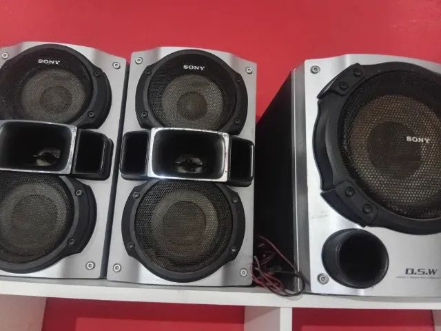 Caixas Sony o  par+ sub