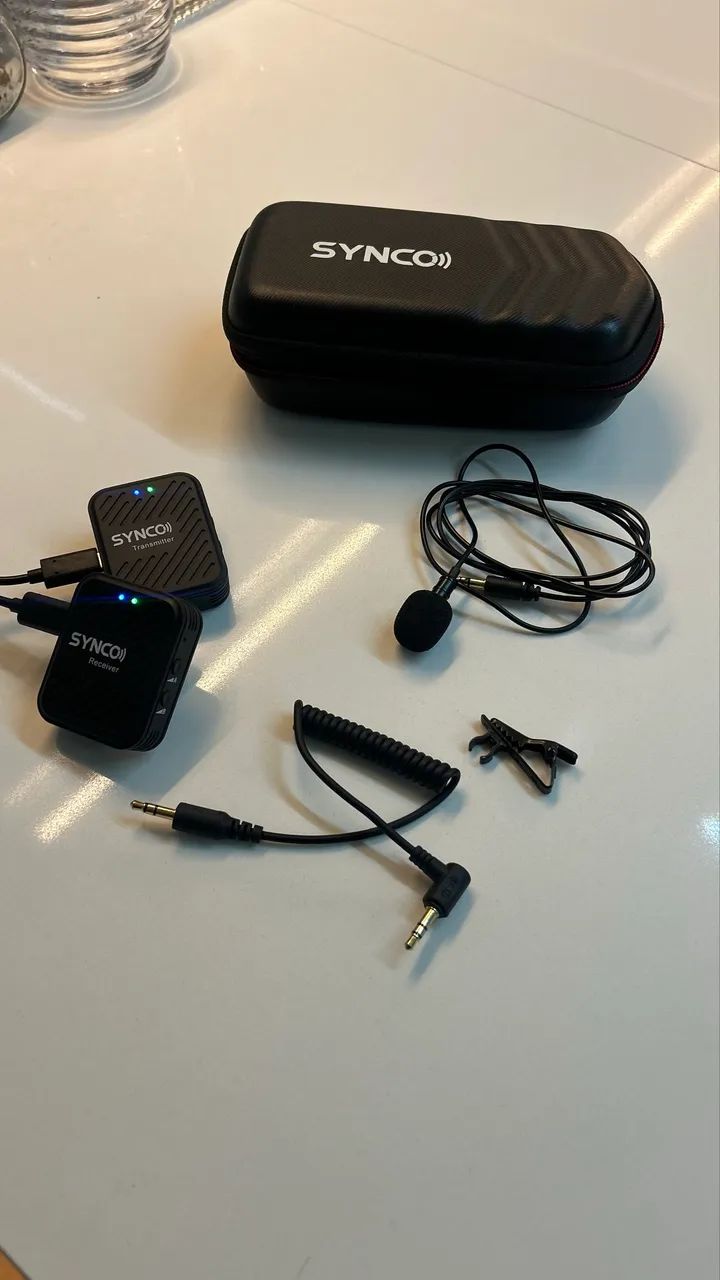 Microfone Sem Fio SYNCO G1(A1) 2.4GHz | DSLR e Mirrorless | Completo - Foto 2