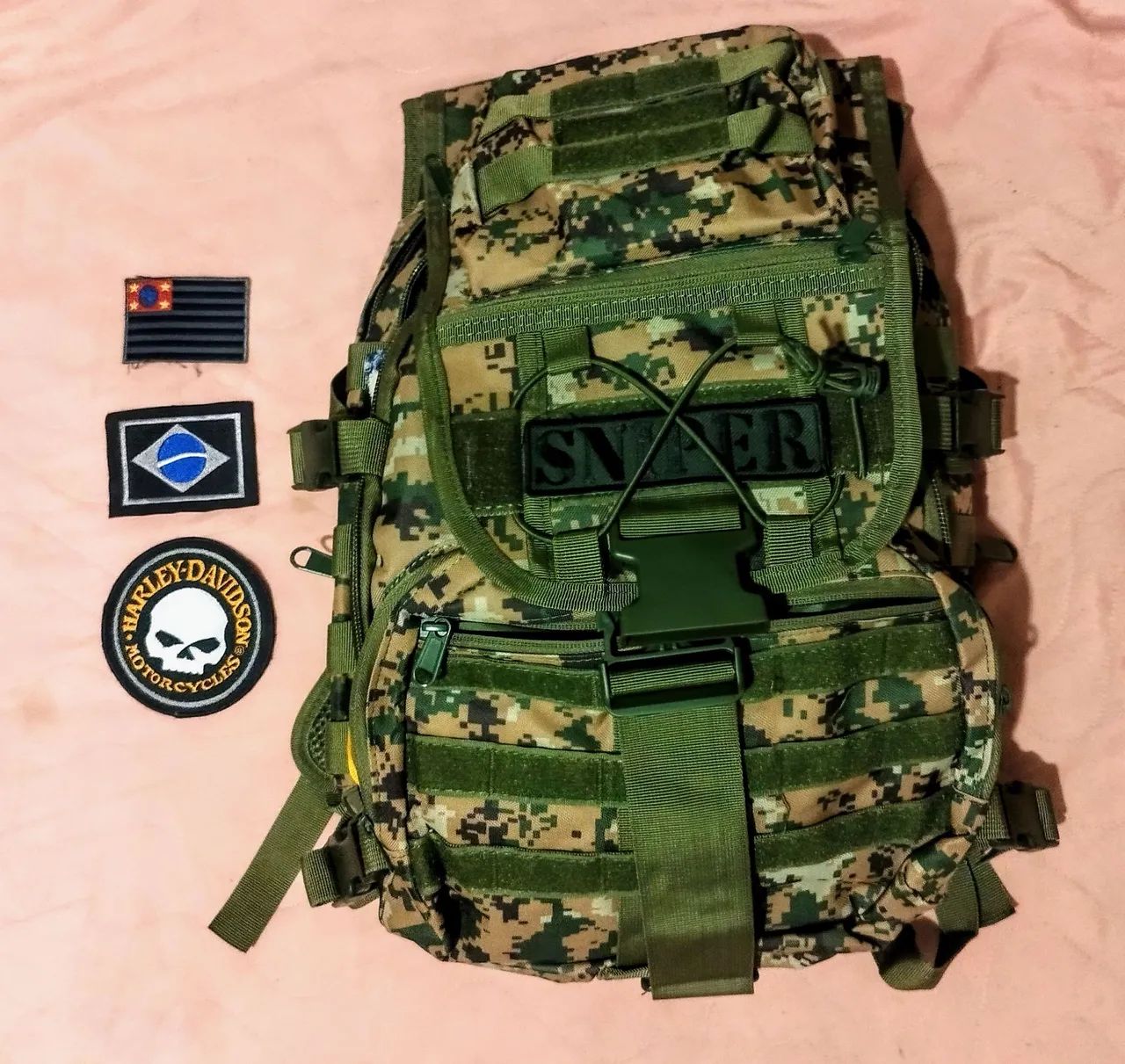 Kit Exército: Gandola+Calça+Mochila 40 L.  - Foto 4