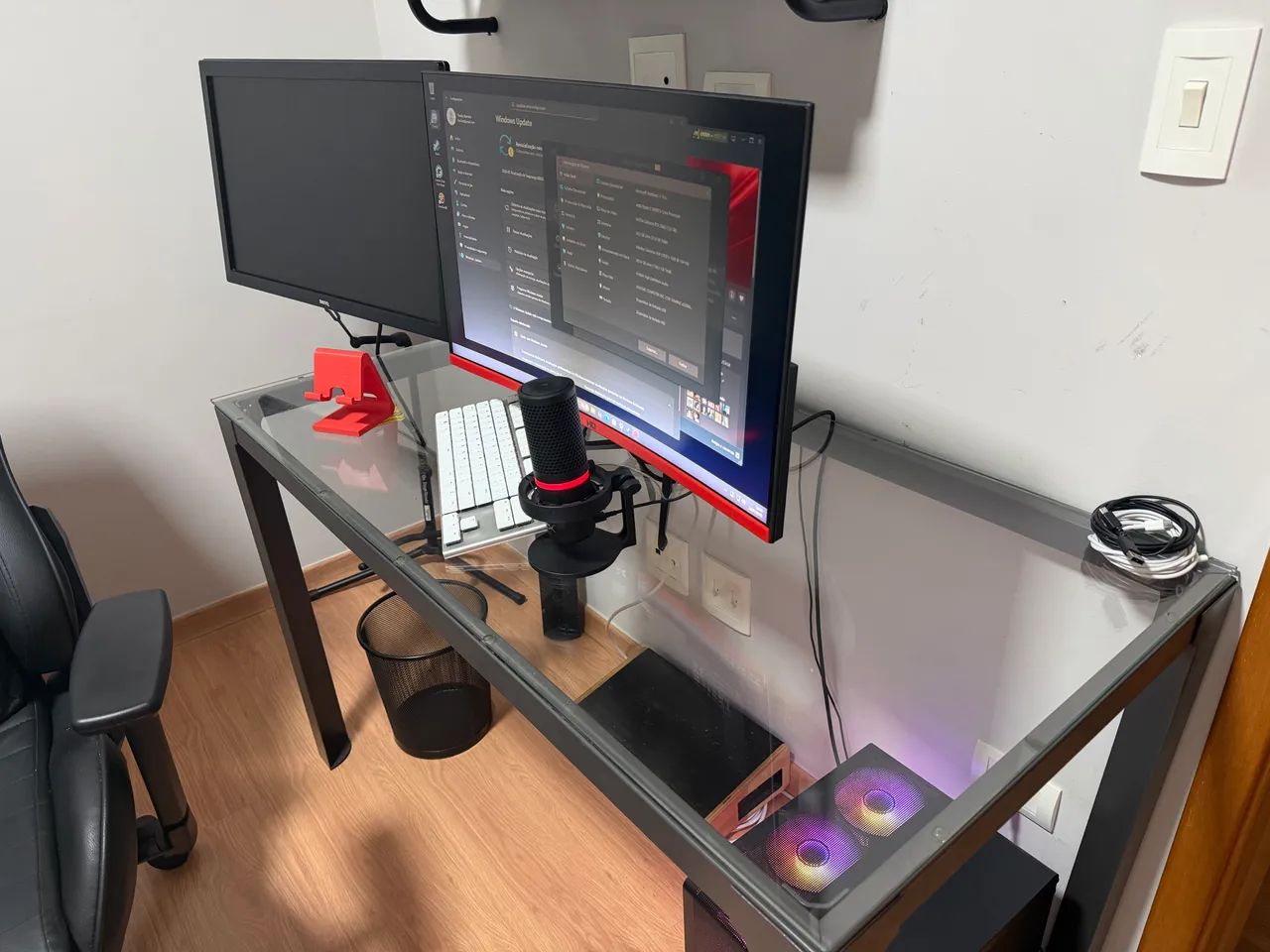 Microfone USB Hyperx Duocast - Foto 2