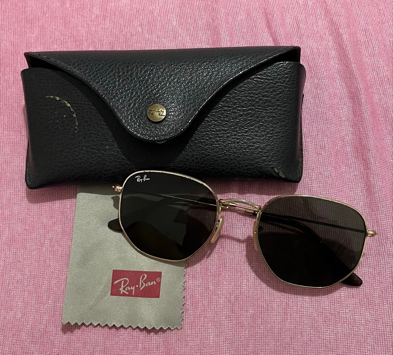 Óculos Original Rayban hexagonal